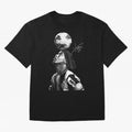 Ronaldinho - black white Oversized T-Shirt Show Match Day Excitement for FIFA World Cup 2026 for Fans of CR7 and Portugal, Bringing Football Passion, Legendary Performances, Festival Vibes and Supporter Community; Made for Collectors Who Enjoy