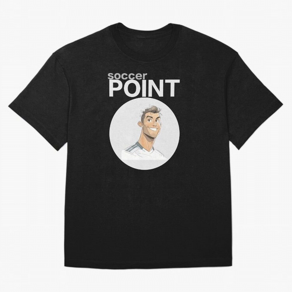 Cristiano Ronaldo POINT Oversized T-Shirt Fuel the Hype around FIFA World Cup 2026 Spirit, Built around Spain, CR7 and Messi, Champion Mindset, Group Stage Buzz, Knockout Tension and Passionate Fan Culture; Perfect for Fans, Collectors, Family