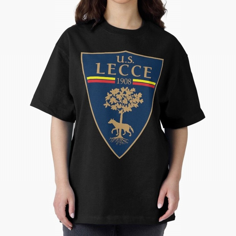 lecce Oversized T-Shirt Honor FIFA World Cup 2026 USA Canada Mexico for Fans of Haaland and Mbappe and Brazil, Bringing Global Supporter Spirit, Legendary Goals, National Colors and Tournament Celebration; Built for Supporters Chasing Trophy