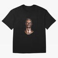 Cristiano Ronaldo Statue Oversized T-Shirt Capture FIFA World Cup 2026 Group Stage for Fans of Haaland and Mbappe and France, Bringing Sports Nostalgia, International Competition, Famous Players and Unforgettable Victories; Made for Collectors Who