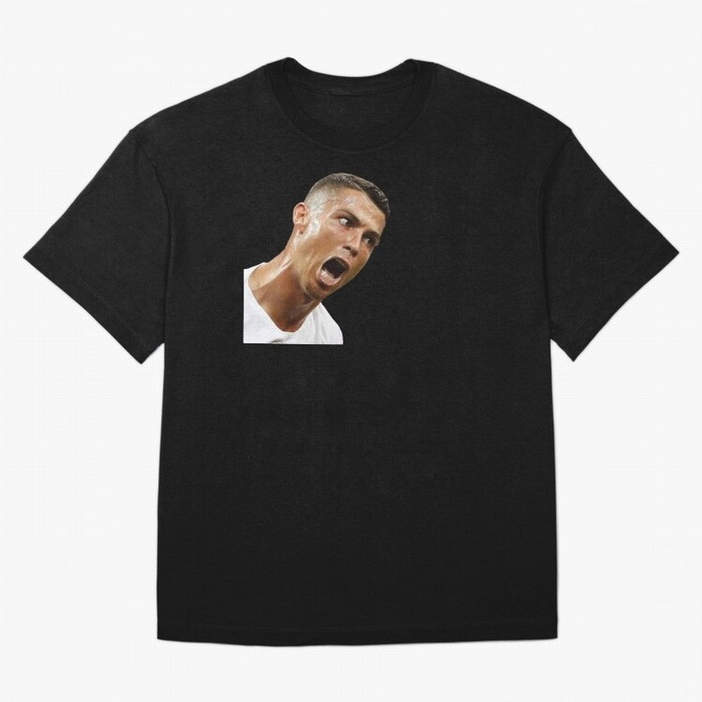 cristiano ronaldo siuuu meme Oversized T-Shirt Support FIFA World Cup 2026 Group Stage Highlighting Haaland, Brazil Energy, Game Day Rituals, Football Legends, Country Pride and the Road to the Final; Ideal for Fans Who Follow Messi, Cristiano