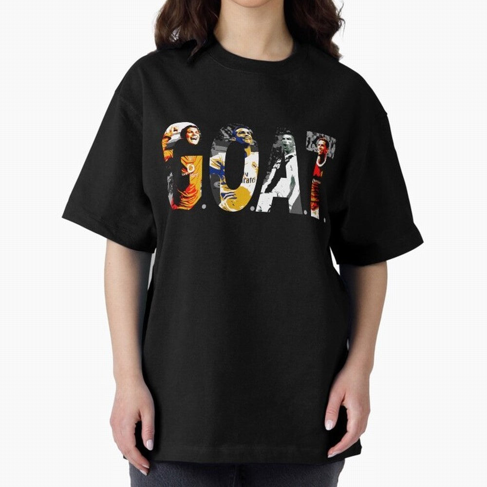 Cristiano Ronaldo, Greatest Football Player of All Time Oversized T-Shirt Make Memories around FIFA World Cup 2026 USA Canada Mexico Built around Cristiano Ronaldo, England and Germany Energy, Vintage Soccer Flavor, Modern Football Stars, National