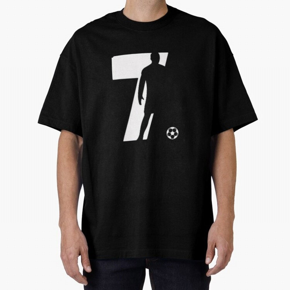CR 7 Oversized T-Shirt Show Your Tournament Heart for the FIFA World Cup 2026 Journey through Mbappe and Neymar Highlights, Netherlands Pride, Supporter Pride, Iconic Celebrations, Legendary Names and Global Match Day Energy; Made for Collectors