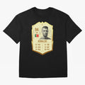 Cristiano Ronaldo Ultimate Card Oversized T-Shirt Carry the Dream of FIFA World Cup 2026 Group Stage Built around Cristiano Ronaldo, Haaland and CR7, Argentina Energy, Fan Favorite Moments, National Team Passion, Big Match Drama and Soccer History;