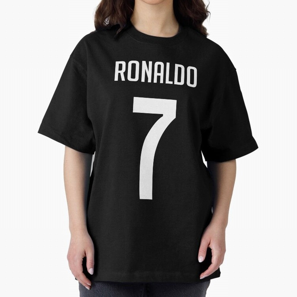 Ronaldo Oversized T-Shirt Enjoy the Biggest Football Party of FIFA World Cup 2026 Connected to Messi and Cristiano Ronaldo, Spain and Netherlands Energy, Champion Mindset, Group Stage Buzz, Knockout Tension and Passionate Fan Culture; Perfect for