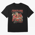 Retro Cristiano Ronaldo Oversized T-Shirt Celebrate Unforgettable Nights in the FIFA World Cup 2026 Group Stage Journey through Messi, CR7 and Mbappe Highlights, England and Germany Pride, Goal Celebration Energy, Supporter Heritage, Football Icons
