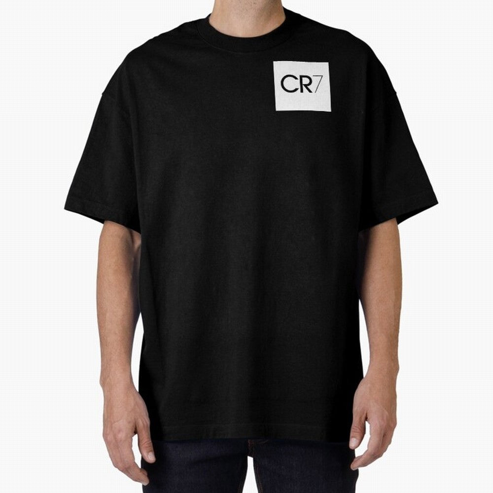 CR7 Logo Oversized T-Shirt Bring Home Match Day Hype around FIFA World Cup 2026 USA Canada Mexico, Neymar, Haaland and Cristiano Ronaldo, Spain, Classic Soccer Heritage, Championship Pressure, Fan Loyalty and International Pride; Built for