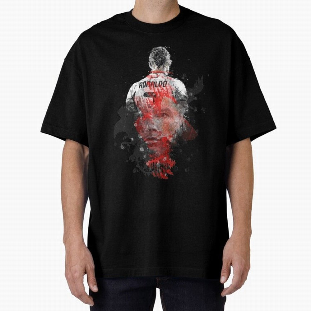 Cristiano Ronaldo Cristiano Ronaldo Oversized T-Shirt Bring Global Tournament Vibes to FIFA World Cup 2026 Group Stage Driven by Cristiano Ronaldo, Haaland and CR7, Brazil Energy, Soccer Culture, Superstar Moments, National Team Dreams and