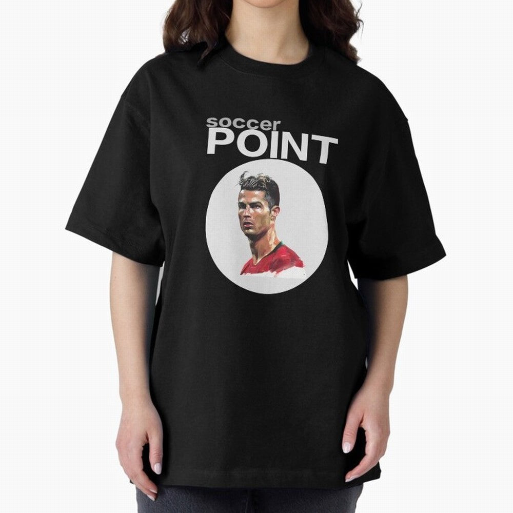 soccer POINT Oversized T-Shirt Fuel the Hype around Match Day Hype around FIFA World Cup 2026, Mbappe, England and Germany, Classic Soccer Heritage, Championship Pressure, Fan Loyalty and International Pride; Ideal for Passionate Fans Who Love
