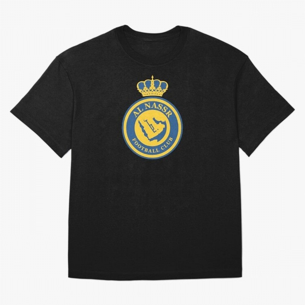 Al-Nassr Football Club - Oversized T-Shirt Celebrate Rivalries and Pride in FIFA World Cup 2026 Group Stage for Fans of Messi and Spain, Bringing Global Supporter Spirit, Legendary Goals, National Colors and Tournament Celebration; Great for