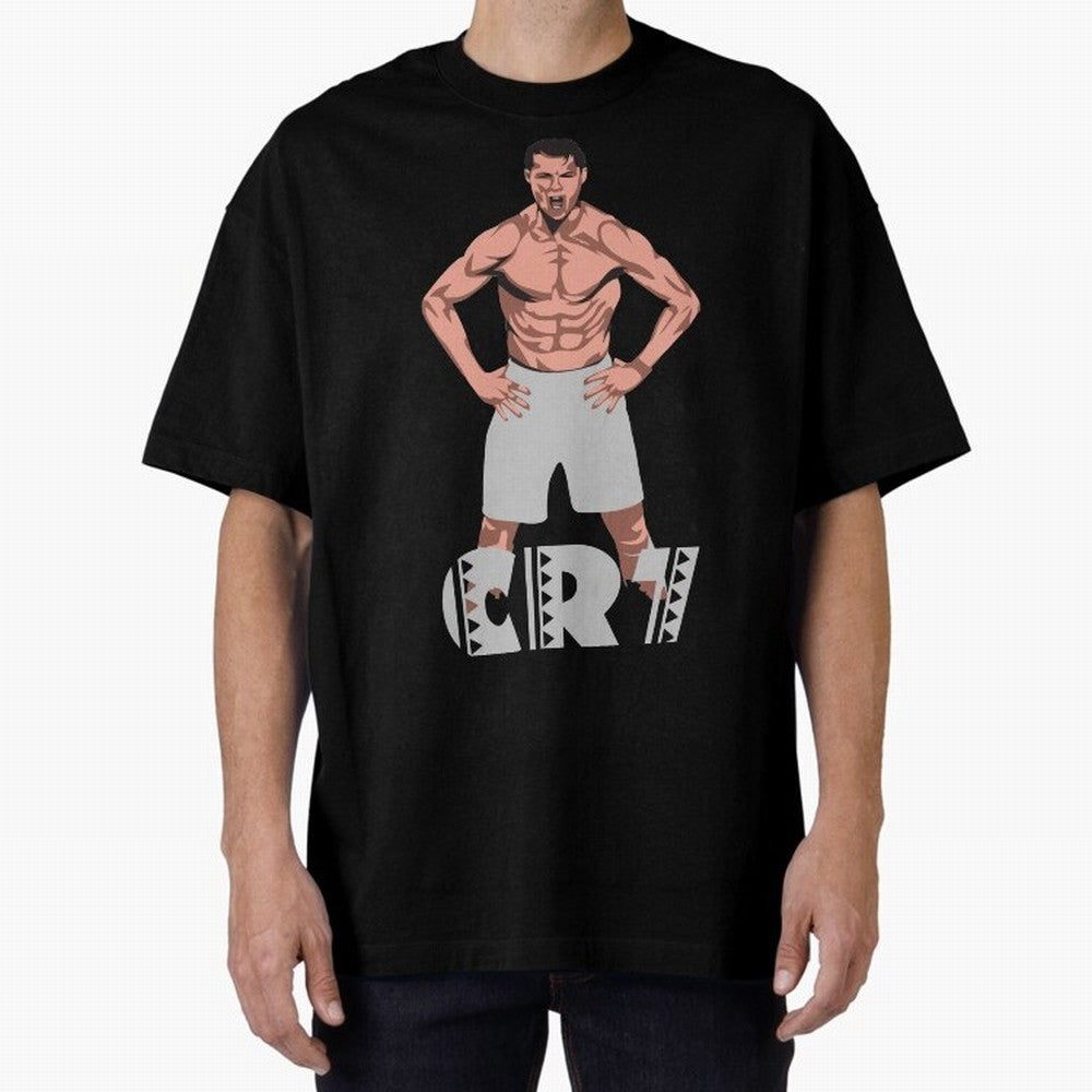 BEST - Cristiano Ronaldo Oversized T-Shirt Join the Global Buzz around Match Day Hype around FIFA World Cup 2026 USA Canada Mexico, Cristiano Ronaldo, Haaland and CR7, England, France and Netherlands, Stadium Chants, National Pride, Trophy Dreams