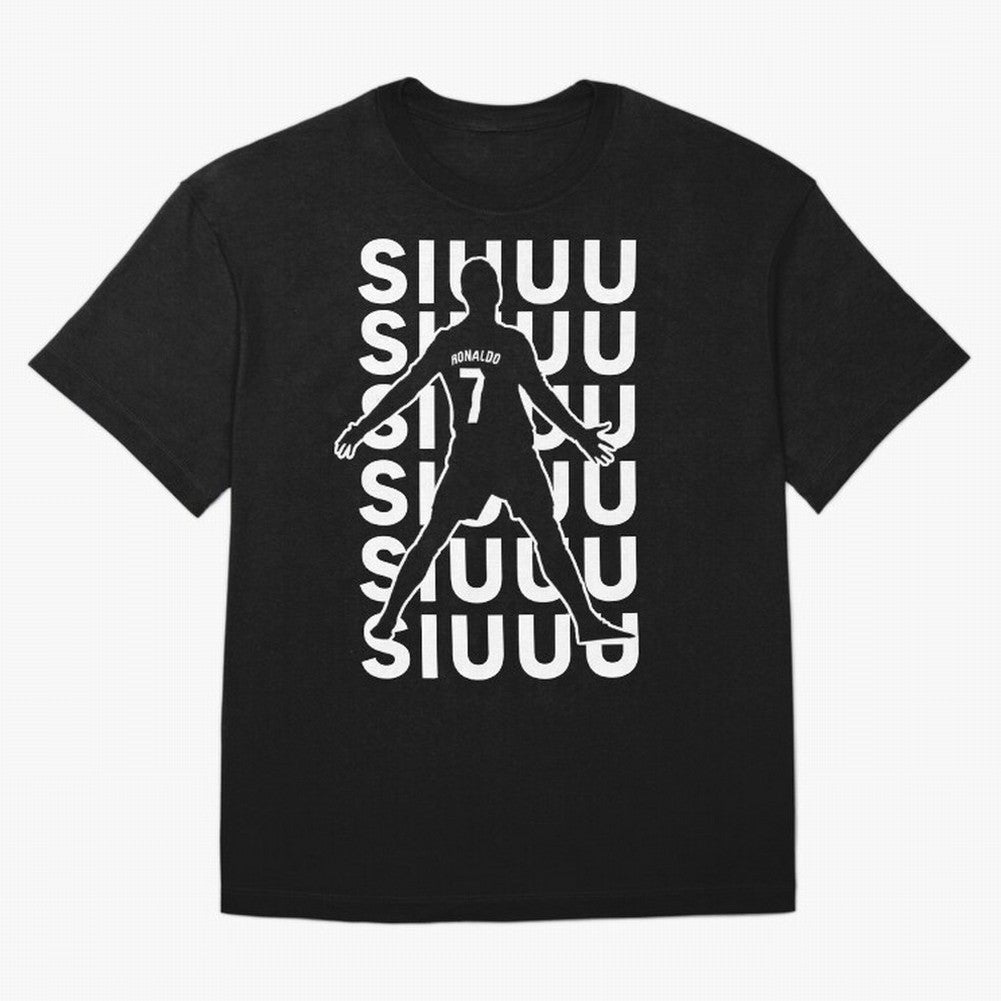 siuuu ronaldo Cristiano CR7 memes MUFC Oversized T-Shirt Keep Football History Alive during Global Football Passion for FIFA World Cup 2026, Highlighting Messi, Brazil, Supporter Pride, Iconic Celebrations, Legendary Names and Global Match Day