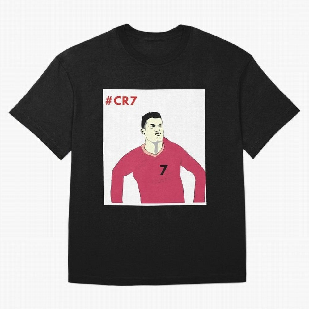 Cristiano ronaldo Oversized T-Shirt Honor Champions and Dreams in the FIFA World Cup 2026 Journey through Mbappe Highlights, Netherlands Pride, Soccer Culture, Superstar Moments, National Team Dreams and Competitive Fire; Ideal for Passionate Fans
