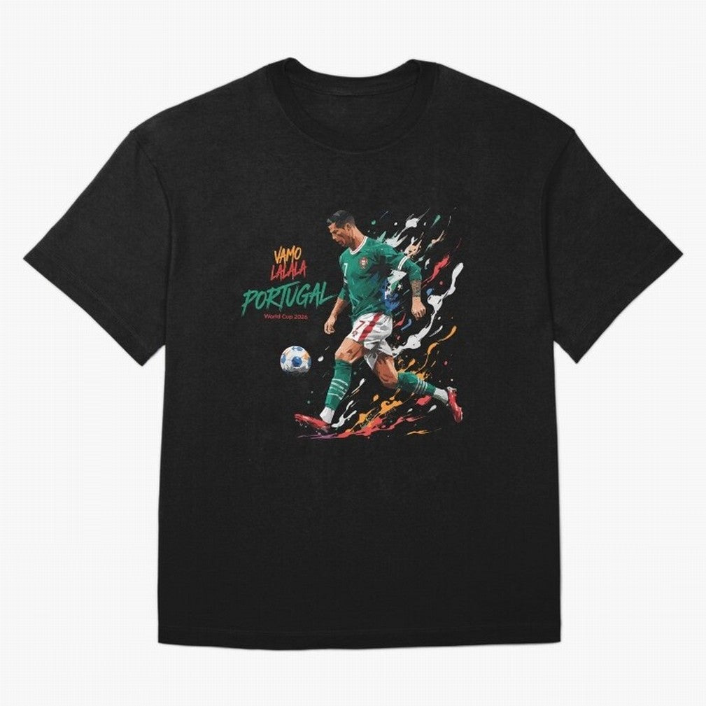 Portugal CR7 Fan World Cup 26 Oversized T-Shirt Make Game Day About FIFA World Cup 2026 Driven by Neymar, England Energy, Retro Football Energy, Iconic Rivalries, Trophy Chase Drama and Stadium Atmosphere; Created for Match Day Parties, Soccer