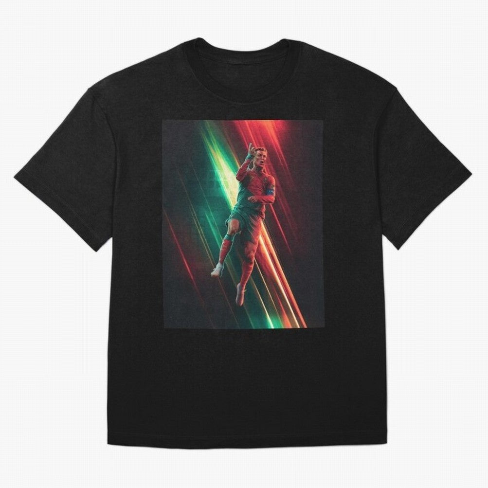 Cristiano Ronaldo Oversized T-Shirt Show Passion for the Stars of FIFA World Cup 2026 USA Canada Mexico Spirit, Inspired by Spain and Netherlands, Messi, CR7 and Mbappe, Global Supporter Spirit, Legendary Goals, National Colors and Tournament