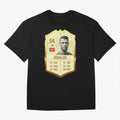 Cristiano Ronaldo Ultimate Card Oversized T-Shirt Make Your Look Match the FIFA World Cup 2026 USA Canada Mexico Journey through CR7 Highlights, England and Germany Pride, Sports Nostalgia, International Competition, Famous Players and