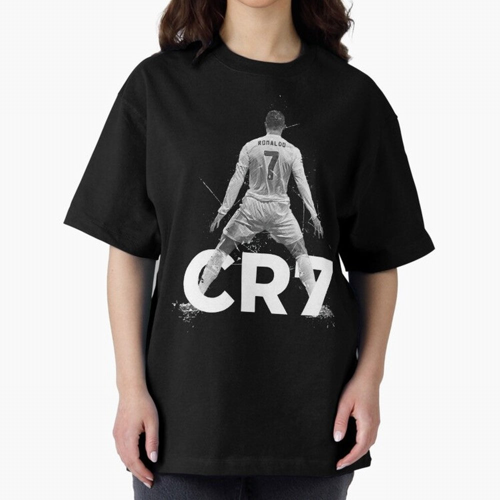Cristiano Ronaldo Oversized T-Shirt Show Love for Legendary Goals in the FIFA World Cup 2026 Group Stage Journey through Messi, CR7 and Mbappe Highlights, Argentina and Brazil Pride, Worldwide Fan Energy, Dramatic Goals, Stadium Lights and