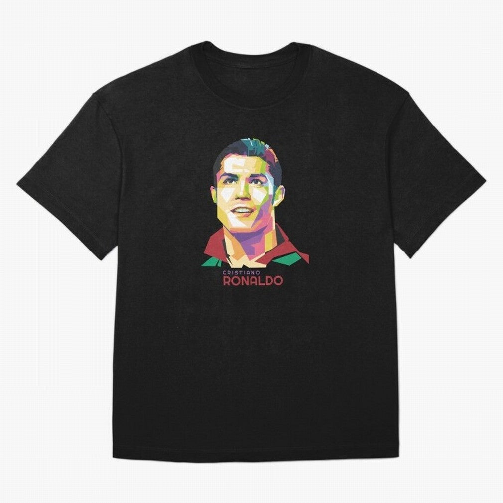 Cristiano Ronaldo Oversized T-Shirt Capture FIFA World Cup 2026 USA Canada Mexico Connected to CR7 and Messi, Brazil, Portugal and Argentina Energy, Champion Mindset, Group Stage Buzz, Knockout Tension and Passionate Fan Culture; Perfect for Fans,