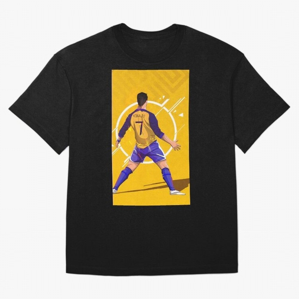 Cristiano Ronaldo Oversized T-Shirt Bring Stadium Energy to FIFA World Cup 2026 USA Canada Mexico Driven by Neymar, Haaland and Cristiano Ronaldo, Portugal Energy, Retro Football Energy, Iconic Rivalries, Trophy Chase Drama and Stadium Atmosphere;