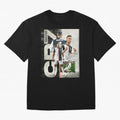 Cristiano Ronaldo Goals Oversized T-Shirt Represent Global Football Passion for FIFA World Cup 2026 Group Stage, Inspired by Neymar, Spain, Championship Spirit, Famous Goals, Roaring Crowds and International Football Unity; Made for Collectors Who