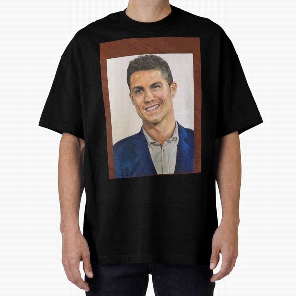 cristiano ronaldo Oversized T-Shirt Represent the Passion of FIFA World Cup 2026 USA Canada Mexico Spirit, with Argentina, France and Brazil, Messi, Neymar and Mbappe, Supporter Pride, Iconic Celebrations, Legendary Names and Global Match Day