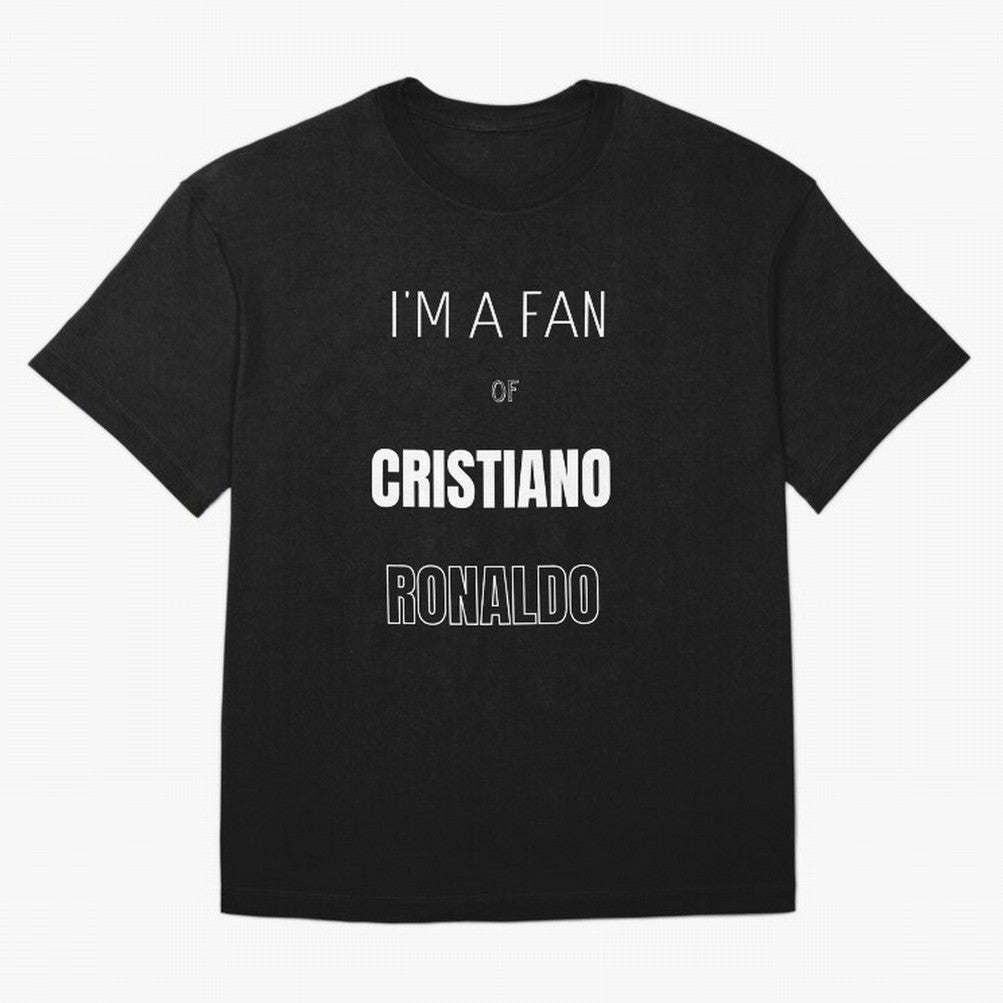Cristiano Ronaldo T-shirt Oversized T-Shirt Bring Global Tournament Vibes to Global Football Passion for FIFA World Cup 2026 Group Stage, Centered on Haaland and Mbappe, Argentina and Brazil, Sports Nostalgia, International Competition, Famous