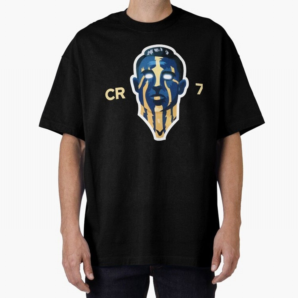 cristiano ronaldo cristiano ronaldo Oversized T-Shirt Discover FIFA World Cup 2026 Group Stage Featuring Mbappe and Neymar, Netherlands Energy, Match Day Excitement, Supporter Culture, Golden Goals and Global Football Passion; Great for Supporters