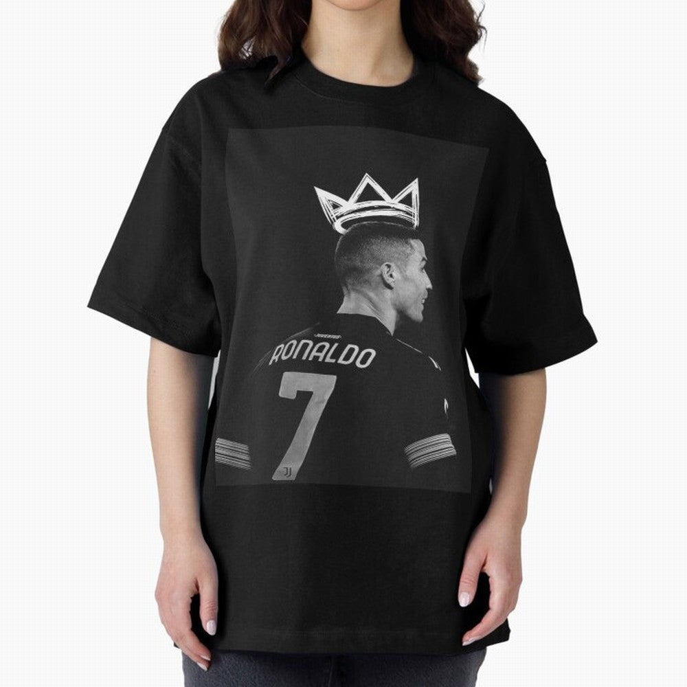 Signature Number 2 Oversized T-Shirt Represent Fans Who Live for FIFA World Cup 2026 USA Canada Mexico Spirit, Celebrating England, France and Netherlands, Cristiano Ronaldo, Haaland and CR7, Fan Favorite Moments, National Team Passion, Big Match