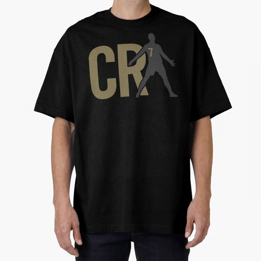 CR7 - Cristiano Ronaldo Oversized T-Shirt Keep the Legacy of the FIFA World Cup 2026 Group Stage Journey through Mbappe and Neymar Highlights, Brazil, Portugal and Argentina Pride, Global Supporter Spirit, Legendary Goals, National Colors and