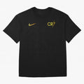 Cristiano Ronaldo Gold Edition Oversized T-Shirt Make Memories around FIFA World Cup 2026 Group Stage for Fans of Haaland and Spain, Bringing Supporter Pride, Iconic Celebrations, Legendary Names and Global Match Day Energy; Perfect for Supporters