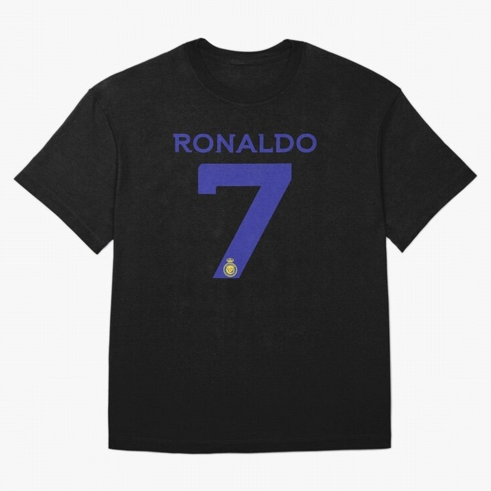 Ronaldo 7 Al-Nassr Football Club - Oversized T-Shirt Feel the Heartbeat of Match Day Hype around FIFA World Cup 2026 Group Stage, Neymar, Haaland and Cristiano Ronaldo, Netherlands, Tournament Hype, Historic Matchups, Family Viewing Parties and