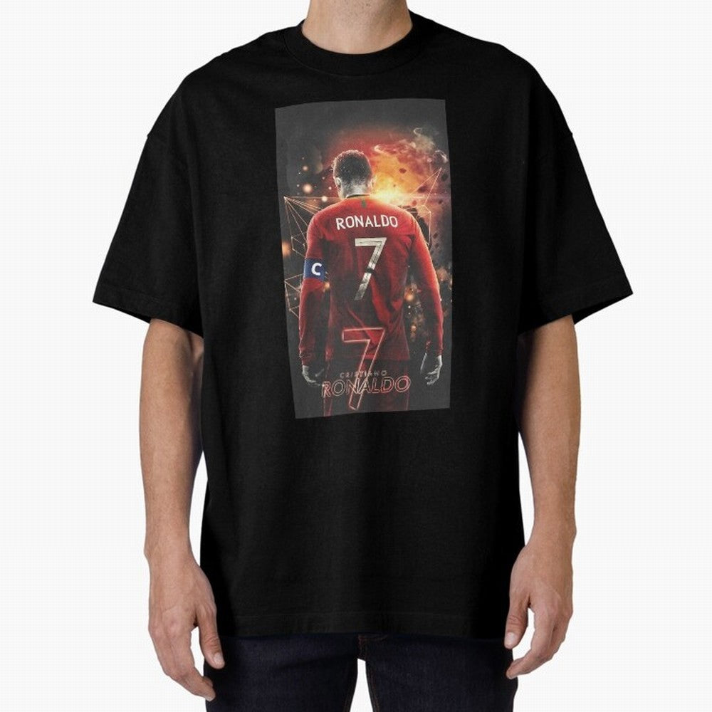 At Back Oversized T-Shirt Enjoy the Biggest Football Party of FIFA World Cup 2026 Group Stage Made for Messi and Cristiano Ronaldo, Argentina and Brazil Energy, Stadium Memories, Football Loyalty, International Chants and Championship Tradition;