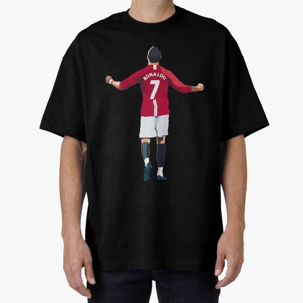 Cristiano Ronaldo Legend Cristiano Ronaldo Oversized T-Shirt Show Support during Match Day Hype around FIFA World Cup 2026, Haaland and Mbappe, France, Football Passion, Legendary Performances, Festival Vibes and Supporter Community; Perfect for