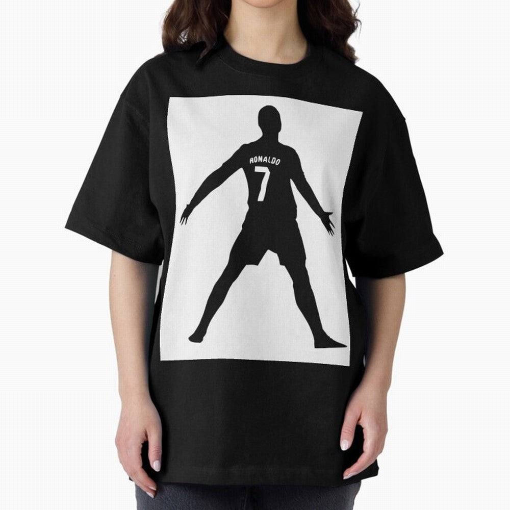 Cristiano Ronaldo #7108 Oversized T-Shirt Celebrate the Stars of FIFA World Cup 2026 Spirit, Capturing England, Cristiano Ronaldo, Haaland and CR7, Match Day Excitement, Supporter Culture, Golden Goals and Global Football Passion; Perfect for