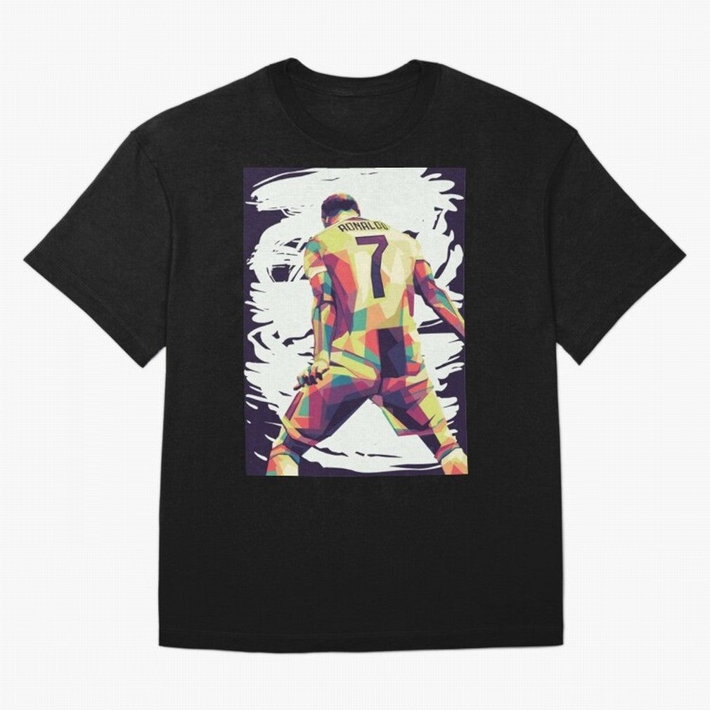 Cristiano Ronaldo Art cristiano ronaldo Oversized T-Shirt Show Your Tournament Heart for FIFA World Cup 2026 Spirit, Inspired by Netherlands, Cristiano Ronaldo, Haaland and CR7, Tournament Hype, Historic Matchups, Family Viewing Parties and Global