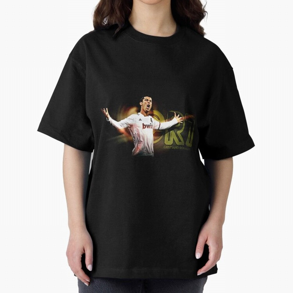 cristiano ronaldo 887 Oversized T-Shirt Wear the Spirit of Global Football Passion for FIFA World Cup 2026 USA Canada Mexico, Filled with Messi, CR7 and Mbappe, England and Germany, Tournament Hype, Historic Matchups, Family Viewing Parties and