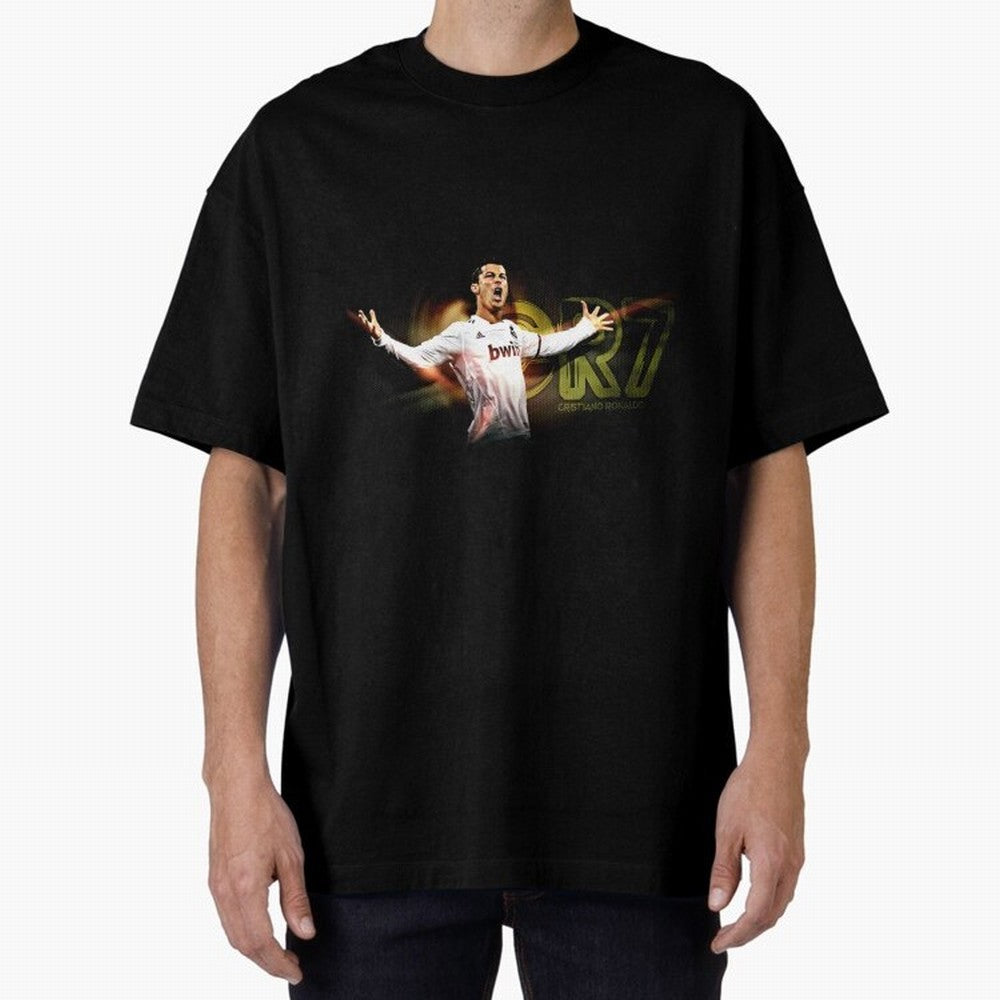 cristiano ronaldo 887 Oversized T-Shirt Wear the Spirit of Global Football Passion for FIFA World Cup 2026 USA Canada Mexico, Filled with Messi, CR7 and Mbappe, England and Germany, Tournament Hype, Historic Matchups, Family Viewing Parties and