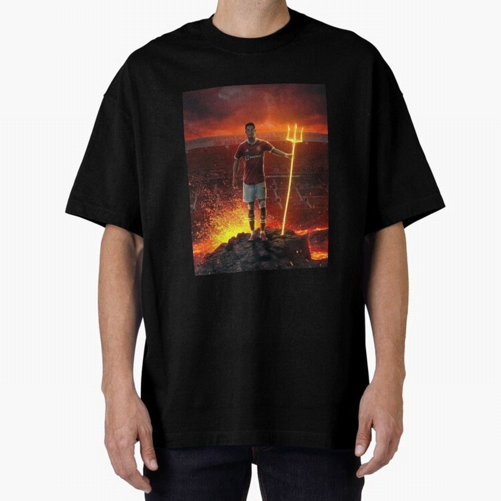 CR7 Art iPhone casss Oversized T-Shirt Cheer for FIFA World Cup 2026 Group Stage for Fans of Haaland and England, France and Netherlands, Bringing Match Day Excitement, Supporter Culture, Golden Goals and Global Football Passion; Great for Watch