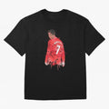 Cristiano Ronaldo - Manchester United Legend Art Oversized T-Shirt Celebrate the Road through the FIFA World Cup 2026 Journey through Haaland Highlights, Netherlands Pride, Global Supporter Spirit, Legendary Goals, National Colors and Tournament