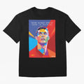 Cristiano Ronaldo Oversized T-Shirt Celebrate Football Heritage in FIFA World Cup 2026 Group Stage for Fans of Messi and Cristiano Ronaldo and Spain, Bringing Football Festival Excitement, Trophy Ambitions, Country Rivalries and Star Player Buzz;