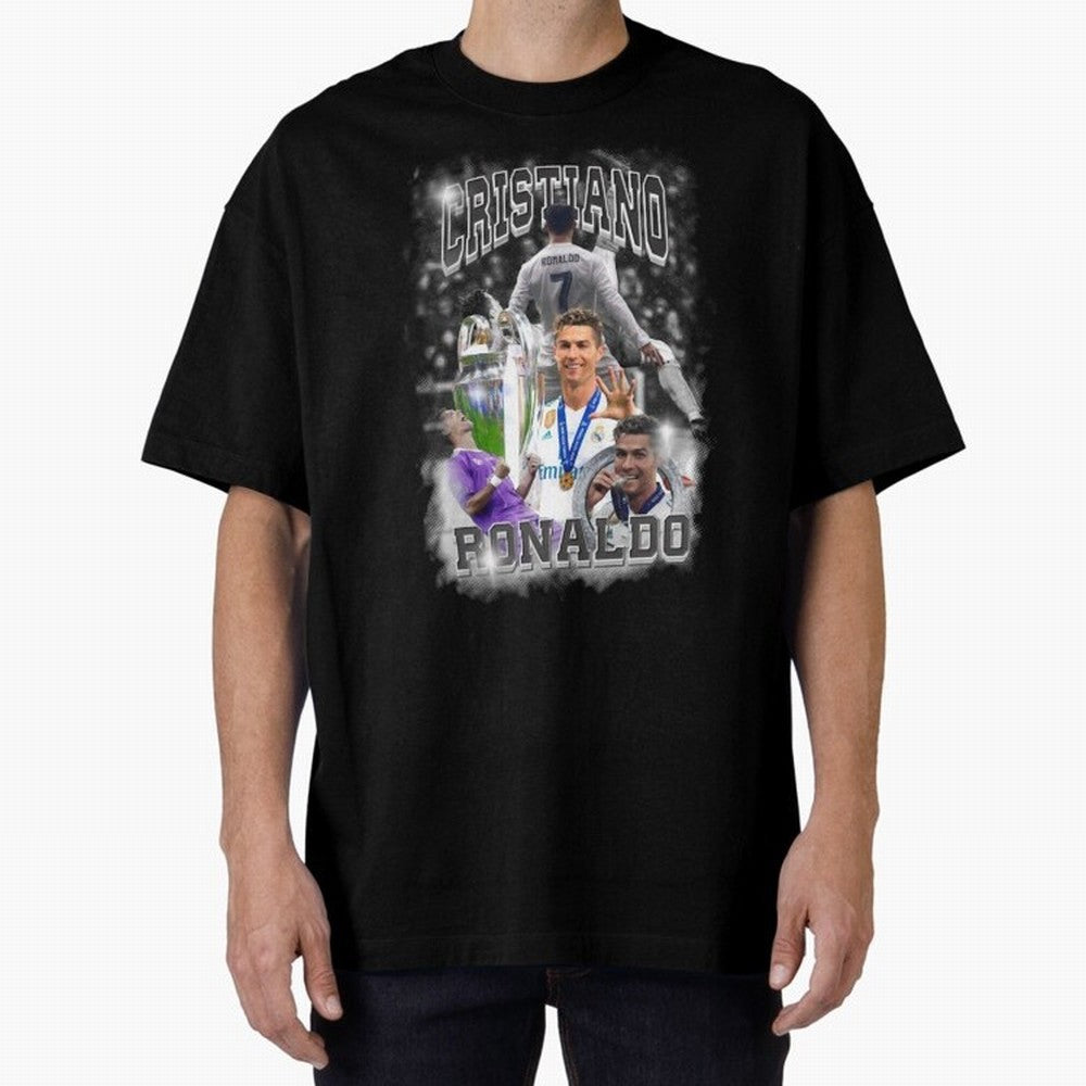 Cristiano Ronaldo Oversized T-Shirt Represent Fans Who Live for the FIFA World Cup 2026 Group Stage Journey through Messi and Cristiano Ronaldo Highlights, Germany Pride, Global Supporter Spirit, Legendary Goals, National Colors and Tournament