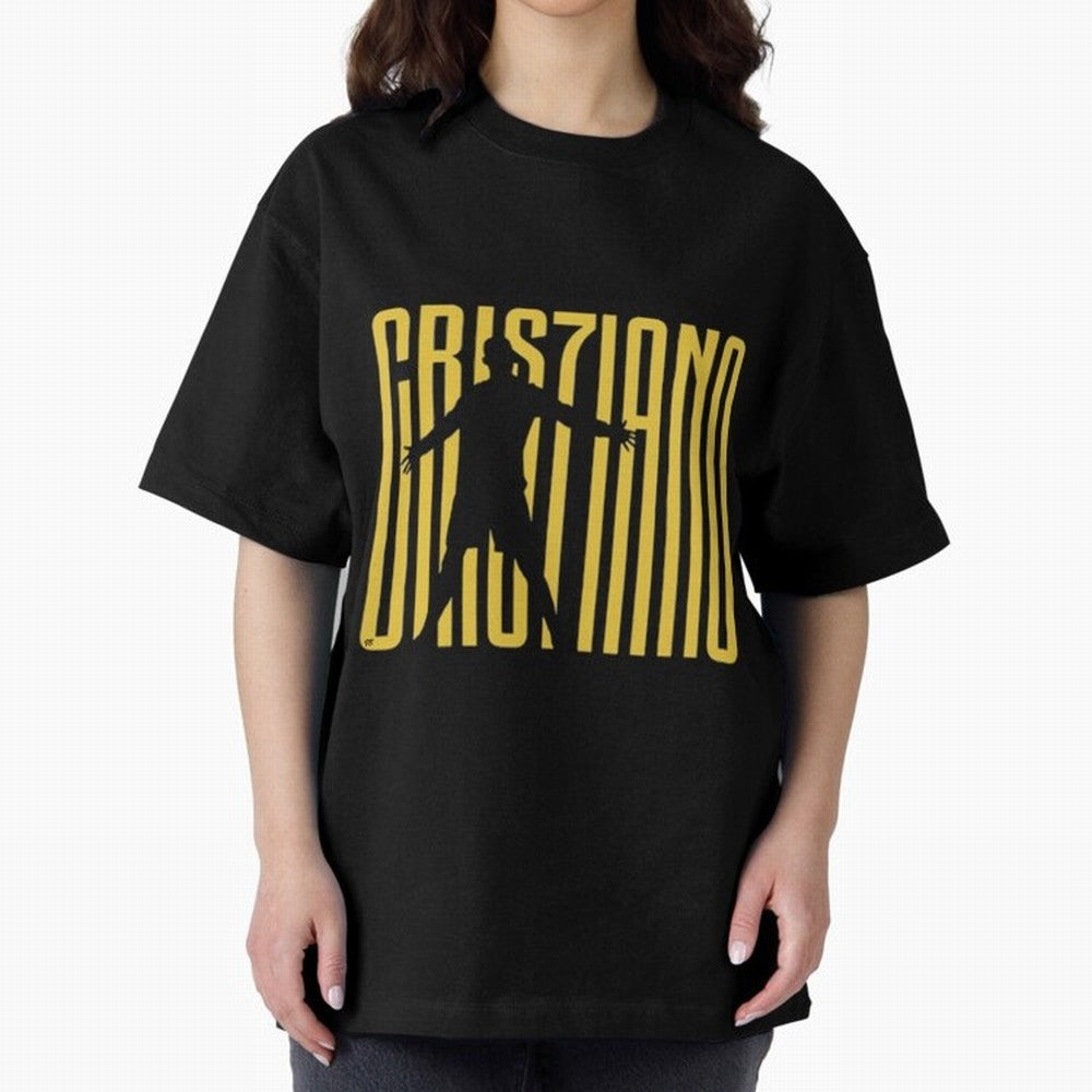 Cristiano Ronaldo Oversized T-Shirt Live the Energy of Match Day Hype around FIFA World Cup 2026 Group Stage, Messi and Cristiano Ronaldo, Argentina, France and Brazil, Fan Favorite Moments, National Team Passion, Big Match Drama and Soccer
