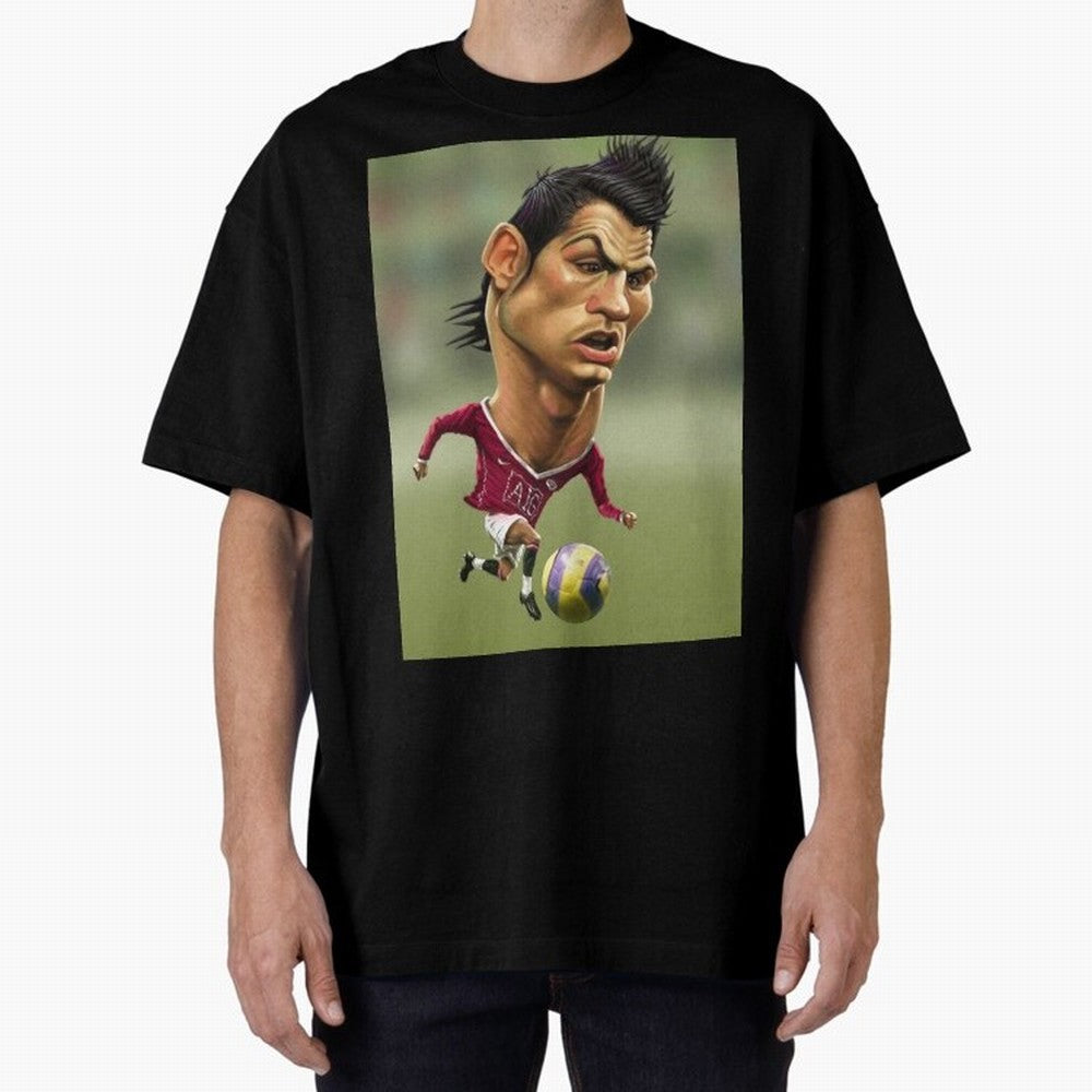 CR7 Cristiano Oversized T-Shirt Elevate Match Day Hype around FIFA World Cup 2026, CR7 and Messi, Germany, Retro Football Energy, Iconic Rivalries, Trophy Chase Drama and Stadium Atmosphere; Perfect for Supporters Who Want Bold Football Energy,