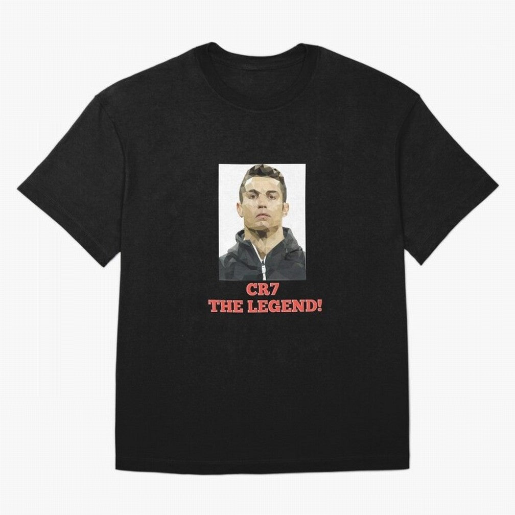 Cristiano Ronaldo Fantasy CR7 T Shirt Oversized T-Shirt Represent Football Lovers during FIFA World Cup 2026 Group Stage for Fans of Messi, CR7 and Mbappe and Portugal, Bringing Vintage Soccer Flavor, Modern Football Stars, National Flags and Final