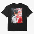 Cristiano Ronaldo , Manchester Star , Football Poster 2122 Star Oversized T-Shirt Live for the Drama of FIFA World Cup 2026 for Fans of Neymar and Brazil, Bringing Fan Favorite Moments, National Team Passion, Big Match Drama and Soccer History;