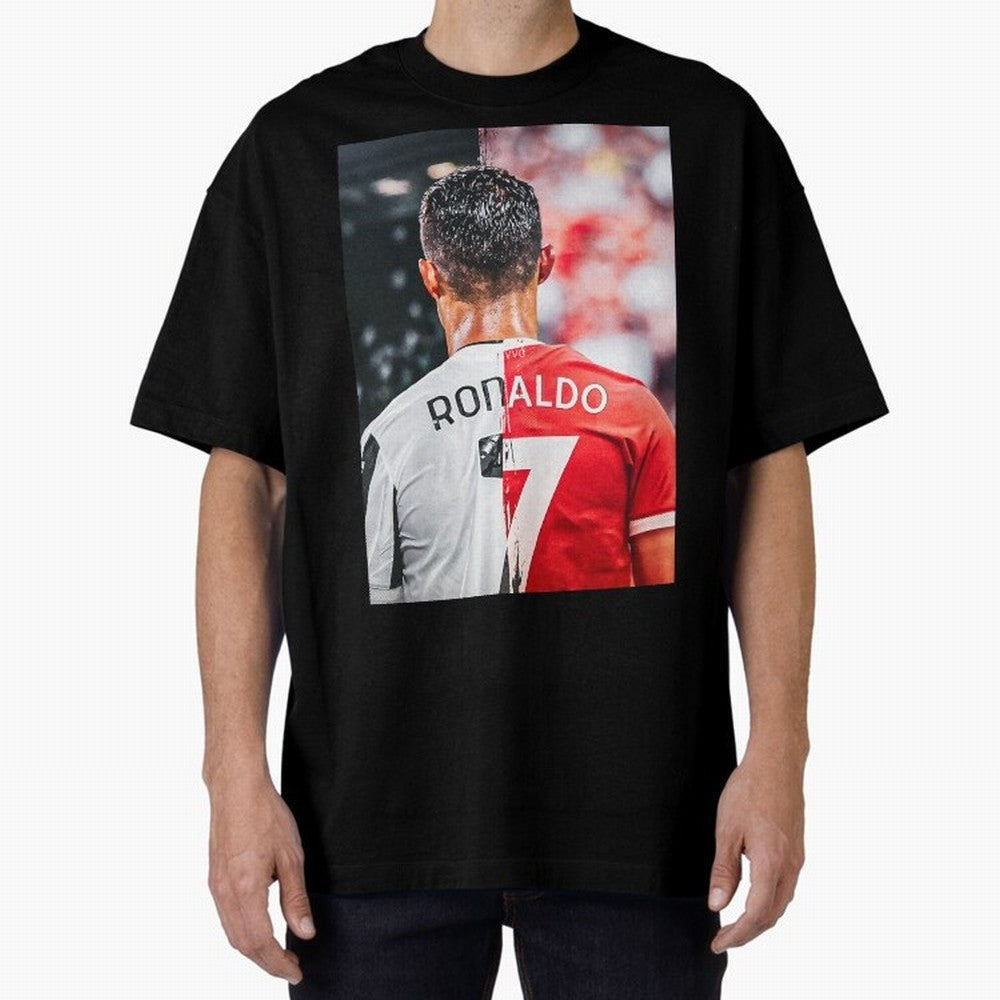 Cristiano Ronaldo , Manchester Star , Football Poster 2122 Star Oversized T-Shirt Live for the Drama of FIFA World Cup 2026 for Fans of Neymar and Brazil, Bringing Fan Favorite Moments, National Team Passion, Big Match Drama and Soccer History;