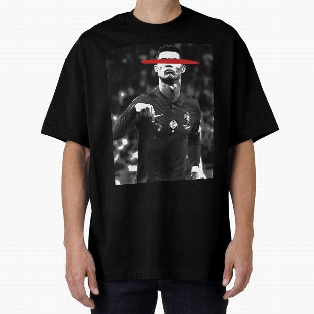 Cristiano in Rubrum Plaga Oversized T-Shirt Carry the Colors and Pride of FIFA World Cup 2026 Group Stage Made for Haaland and Mbappe, Germany Energy, Match Day Excitement, Supporter Culture, Golden Goals and Global Football Passion; Made for