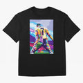 Cristiano Ronaldo Celebration Wpap Pop Art Oversized T-Shirt Feel International Energy from Global Football Passion for FIFA World Cup 2026, Highlighting Messi, Neymar and Mbappe, Brazil, Portugal and Argentina, Football Festival Excitement, Trophy