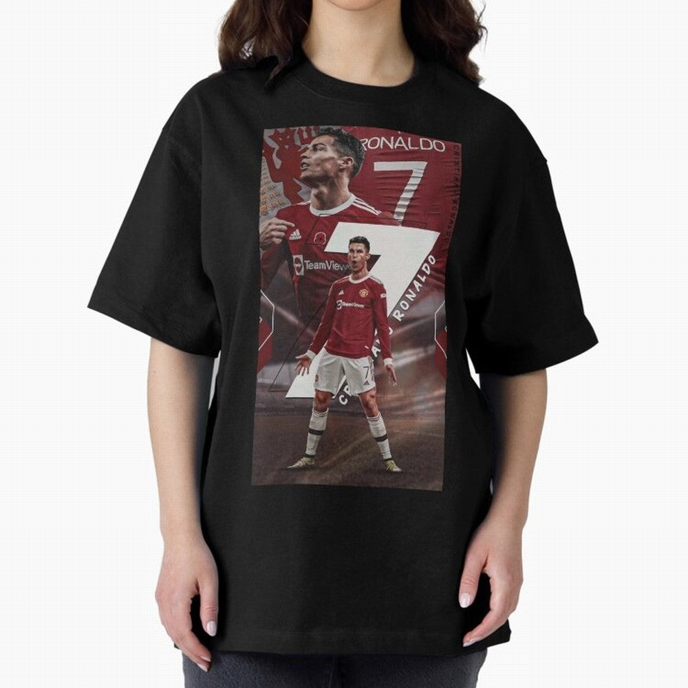 Cristiano Ronaldo Oversized T-Shirt Treasure the FIFA World Cup 2026 Group Stage Journey through Mbappe Highlights, England, France and Netherlands Pride, Stadium Memories, Football Loyalty, International Chants and Championship Tradition; Ideal