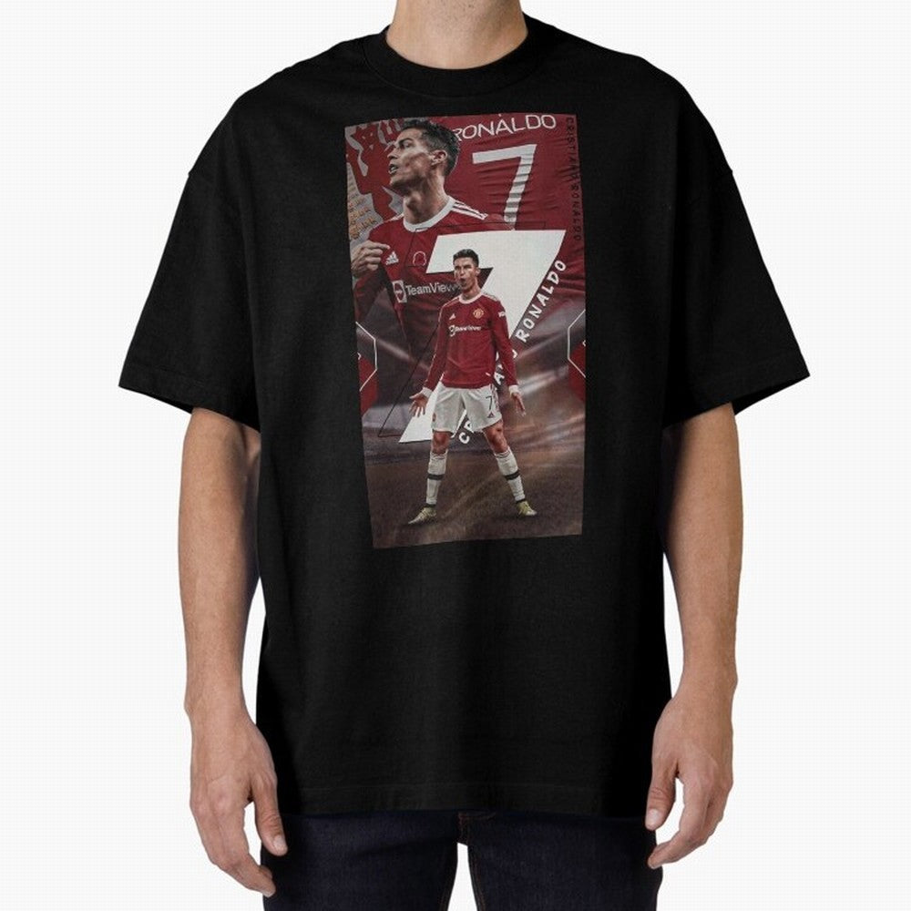 Cristiano Ronaldo Oversized T-Shirt Treasure the FIFA World Cup 2026 Group Stage Journey through Mbappe Highlights, England, France and Netherlands Pride, Stadium Memories, Football Loyalty, International Chants and Championship Tradition; Ideal